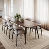 nuLOOM Caelistra Checkered 9' x 12' Jute Area Rug for Dining Room Living Room, Beige view 1