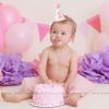 HGFC 1st Birthday Hat For Girls - Pink Bow First Birthday Crown, First Party Supplies For Baby Girl, Photo Prop, Princess Theme (pink) view 3