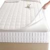 Quilted Mattress Encasement with Zip - Thickened, Mattress Protector Cover 90x190 cm to 180x200 cm, Breathable, Non-Slip, Fits Twin/Full/King & Custom Mattresses(White,160x200x15cm) view 1