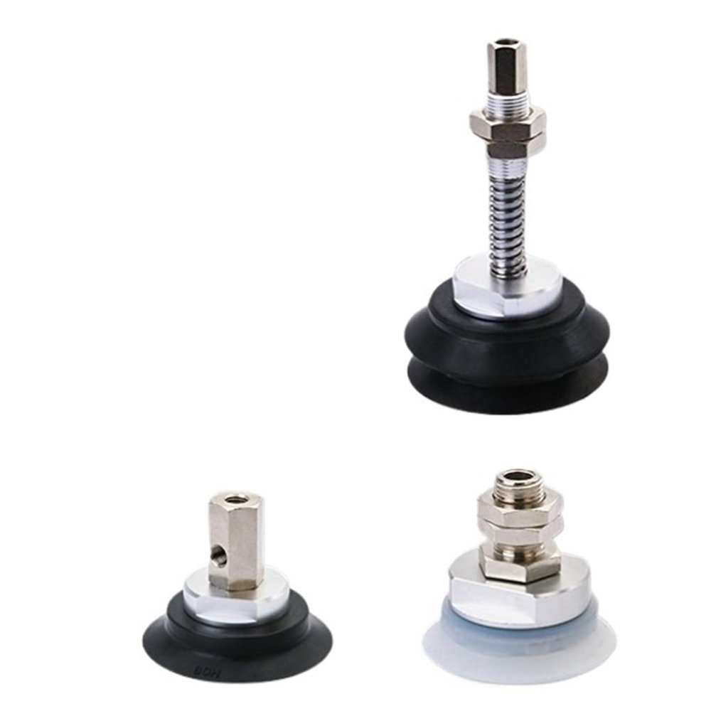 1Pcs ZPT ZPX Double Layer Single Layer with Buffer Heavy Load Mechanical Vacuum Suction Cup Silicone Nitrile Stacking Machine HBN(PZPT63HBN-A16)