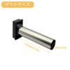 75 mm x 30 mm Small BBQ Air Mover Inflatable Blower Fireplace Fan, with Metal Duct, AC 100V-240V Variable Speed Centrifugal Fan, for Barbecue,Camping,Waste Oil Furnace,Wood Stove view 4