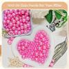 Floating Pearls for Vases, ABS Pearl & Crystal Mix(Pink) view 4