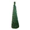 6ft Christmas Tree Pop-up Artificial Christmas Tree Slim Collapsible Artificial Pencil Tree for Indoor Outdoor Easy Install view 1