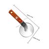 DECHOUS Stainless Steel Pizza Cutter Roller Wheel with Smooth Handle Bread and Cake Slicer for Kitchen Use Practical Multi-purpose Baking Tool for Pizza Shops and Home Cooking view 2