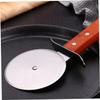 DECHOUS Stainless Steel Pizza Cutter Roller Wheel with Smooth Handle Bread and Cake Slicer for Kitchen Use Practical Multi-purpose Baking Tool for Pizza Shops and Home Cooking view 4