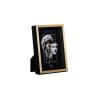 NUALLY Picture Frame, High Definition Photo Frame Luxury Beautiful Desk Top Crafts for Home Office Decorations(4x6 in) view 1