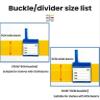 1pcs Storehouse Shelf Dividers, Steel Isolation Board & Iron Grid Partition, Universal Separator Baffle for Neat Warehouse Retail Shelves(6cm/2.4in,100x35cm/39.4x13.8in) view 4