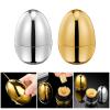 Whoasyst Elegant Eggs Shaped Toothpick Holder 304 Stainless Steel Toothpicks Storage Organiser For Dining Tables Kitchen Tool Stainless Steel Toothpick Holder view 2