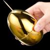 Whoasyst Elegant Eggs Shaped Toothpick Holder 304 Stainless Steel Toothpicks Storage Organiser For Dining Tables Kitchen Tool Stainless Steel Toothpick Holder view 3