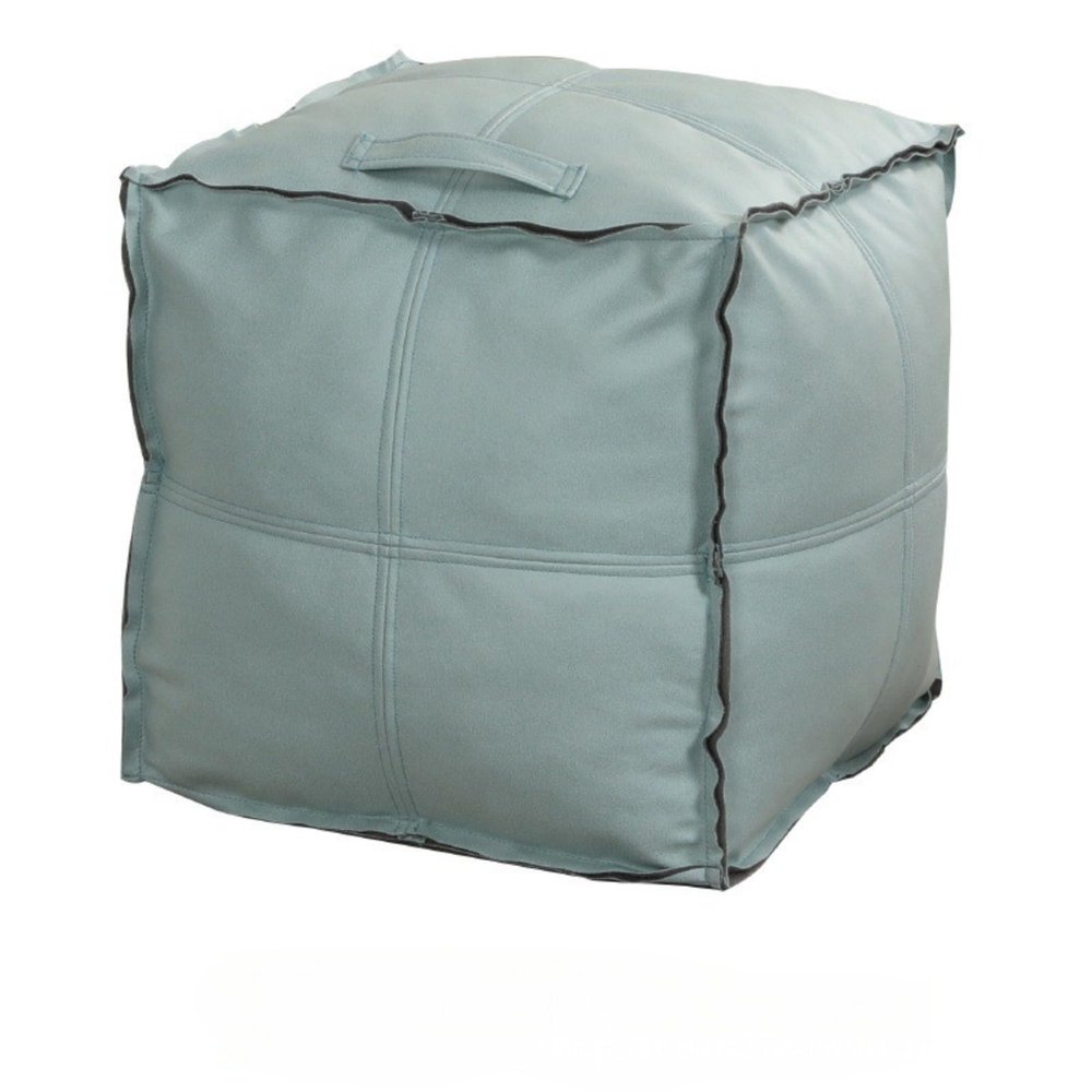 DQIANJYAZ Laziness on The Ground, Using a Cushion to Store Old Clothes, a Collection Cover Made of high-tech Fabric, a Lightweight Luxury Leather Cushion, and a Storage Stool
