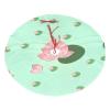 Lotus Flowers Waiting to Bloom 48" Oversized Christmas Tree Skirt, Suitable for 30-, 36-, or 48-inch Trees, a Must-Have for Christmas Party Decorations view 1
