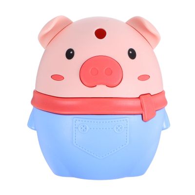 NUOBESTY Press-type Toothpick Dispenser Blue Portable Household Toothpick Holder Box for Kitchen Restaurant Party Banquet and Easy to Use