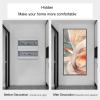 GSATREY Fuse Box Cover Cabinet, Breaker Box Decorative Cover, Aluminum Alloy Frame, Simple Install, for Living Room Home Office, Various Styles Available(Black1,70 * 140cm/27.6 * 55.1in) view 2