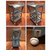 EUQKKWLOY Bar Trolley Storage Trolley Storage Trolley,3-Tier Island Trolley,Serving Trolley,Kitchen Storage Trolley Serving Trolley Island Trolley with Wheels view 4