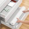 3 Rolls Shelf Liners for Kitchen Cabinets Non-Adhesive Reusable Drawer Liners Washable Dustproof and Non-Slip Placemats Refrigerator Non-Slip Liner(50x150cm) view 4