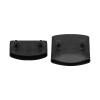 Bed Slat Holder Side Slat Bracket Cover Portable Single Sockets Universal End Caps for Bed Sides Ends Fixings for Metal Bed, 72Pieces view 2