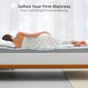Cooling Mattress Topper King Size, 2 Inch Gel Memory Foam for Soft Pressure Relief, CertiPUR-US Certified Topper for Hot Sleepers and Side Sleepers view 4