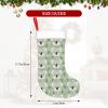 ZEYARUIBO Cute Koala Face and Leaves Christmas Stocking Decorative XmasTree Family Party Decoration view 4