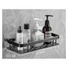 Bathroom Storage Wall Mount Shampoo Makeup Storage Holder Bathroom Accessories No Drilling Wall Shelf Shower Holder for WC view 3