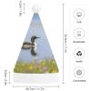 FodPand Duck in The Water Santa Hat Christmas Hats Comfort Plush Xmas Holiday Hat for Adults New Year Festive Party Headwear view 2