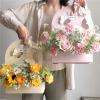SRJUSV Flower Box 10Pcs Butterfly Flower Box, Hand Basket, Paper, Arrangement Bag, Packaging Gift(Red) view 4