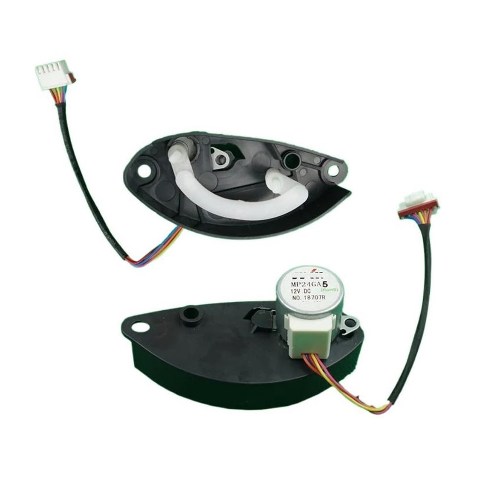 Air Conditioning Hanging Machine Wind Guide Leaf Accessories,Compatible For Midea MP24GA5,Connecting Rod + Motor + Black Case