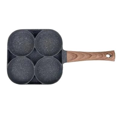1pc Four-hole Omelette Pot Household Non-stick(01)