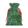 GZXDZSY Alligator Skin Print Extra Large Christmas Burlap Drawstring Reusable Gift Bags With Cards view 1