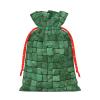 GZXDZSY Alligator Skin Print Extra Large Christmas Burlap Drawstring Reusable Gift Bags With Cards view 2