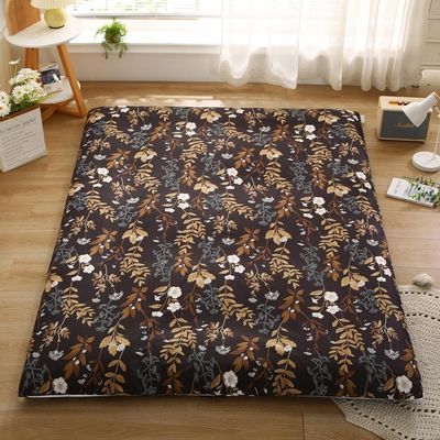 100% Cotton Futon Mattress Cover with Zipper Full Encasement Protector for 2-10cm Thin Futon, Breathable Washable Easy On/Off Cover for Japanese Floor Mattress(Style A,180x200cm/71x78in)
