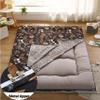 100% Cotton Futon Mattress Cover with Zipper Full Encasement Protector for 2-10cm Thin Futon, Breathable Washable Easy On/Off Cover for Japanese Floor Mattress(Style F,90x190cm/35x75in) view 3