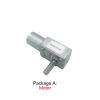 FFYTRGQWU MM D7 Electronic Starter Volt Reducer Electronic Starter Low Speed Length 25MM JGY370 Package B 24V 10rpm view 2