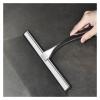 14'' Inch Shower Squeegee Stainless Steel Window Bath Wiper Mirror Car Glass Door Holder Hanger Non Stick(14sliver-2hooks) view 4