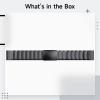 boxoon Quick Release Metal Watch Band For 5S/6S/7S, Adjustable Links, Lightweight Design, Brushed Matte, 20 Mm view 4