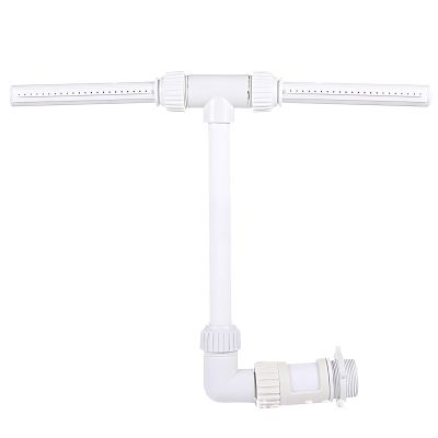 boxoon 19.9 In X 15.7 In Pool Fountain, Dual Spray Waterfall Sprinkler For Swimming Pools, Easy Installation, Adds Fun To Inground And Above Ground Pools