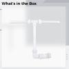boxoon 19.9 In X 15.7 In Pool Fountain, Dual Spray Waterfall Sprinkler For Swimming Pools, Easy Installation, Adds Fun To Inground And Above Ground Pools view 4