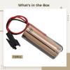 boxoon 10 Pack Cr8 3V Lithium Batteries With 2-Pin Connector, Ideal For Plcs, Alarm Control Boards, And Automation Devices view 4