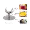 6 Blades Ice Crushing Blender Blade Compatible For OsterCompatible For Osterizer Blenders With Sealing Ring view 2