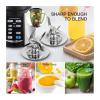 6 Blades Ice Crushing Blender Blade Compatible For OsterCompatible For Osterizer Blenders With Sealing Ring view 3