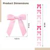 Tressify Satin Ribbon Bows, 8 Pcs Decorations, Pre-Tied, 2M Long, Gradual Design, Wedding & Party view 2