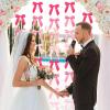 Tressify Satin Ribbon Bows, 8 Pcs Decorations, Pre-Tied, 2M Long, Gradual Design, Wedding & Party view 3