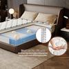 Clyrava 12 Inch Twin Size Hybrid Mattress, Memory Foam Mattress in a Box with Memory Foam and Pocket Springs for Pressure Relief, Zoned Support, Medium Firm (Twin) view 4