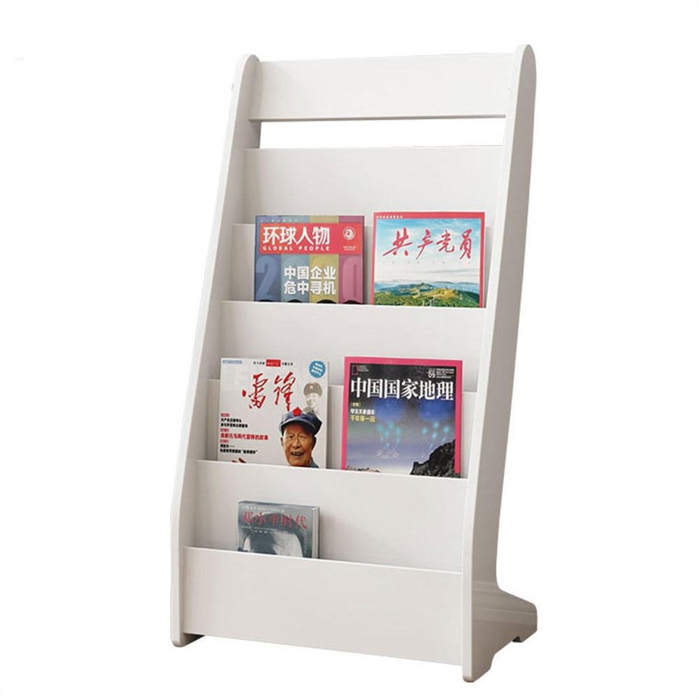 DUHTFCY Newspaper Racks Magazine Rack Brochure Stand A4 Book and Newspaper Racks Floor Magazine Ra