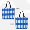 HDSKFNS Port Flag Design Print Reusable Tote Bag For Women Grocery Bags Shoulder Bag With Zipper Work Travel Shopping view 3