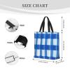 HDSKFNS Port Flag Design Print Reusable Tote Bag For Women Grocery Bags Shoulder Bag With Zipper Work Travel Shopping view 4