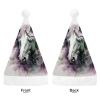 FodPand Green Horse Santa Hat Christmas Hats Comfort Plush Xmas Holiday Hat for Adults New Year Festive Party Headwear view 3