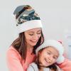 FodPand Eagles Santa Hat Christmas Hats Comfort Plush Xmas Holiday Hat for Adults New Year Festive Party Headwear view 4