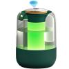 Treayes Elegant Cool Mist Humidifier for Bedroom - Large Water Tank, Smart Display, 7-Color Lights, 3 Levels, Ultrasonic Fog Ideal for Baby, Plants & Office (Green)(2pcs Green) view 1