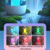 Treayes Elegant Cool Mist Humidifier for Bedroom - Large Water Tank, Smart Display, 7-Color Lights, 3 Levels, Ultrasonic Fog Ideal for Baby, Plants & Office (Green)(2pcs Green) view 2