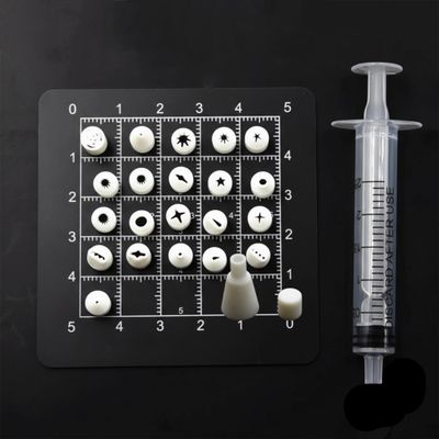 19 pieces /21 pieces Original Mini Clay Nozzles: Mini Cupcake Icing Piping Kit, Mini Tips Set Frosting Piping Kit for Baking, Cake Decorating Tools Supplies for Cookie Icing, Cupcake (21 pieces)